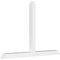 Ekena Millwork Portland Architectural Grade PVC Gable Bracket, 72"W x 48"H x 4"D x 4"F, 16/12 Pitch GBP072X48X0404POR00 - alternate 1